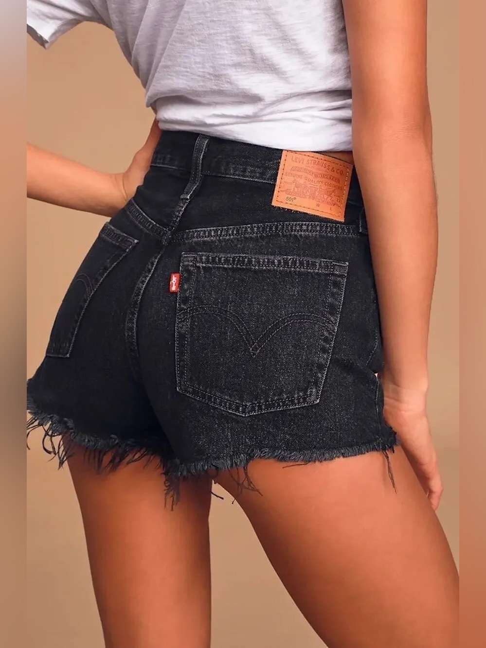 ✨Levi’s Premium 501 Original Fit Jean Shorts – Blue Denim – Women’s W31